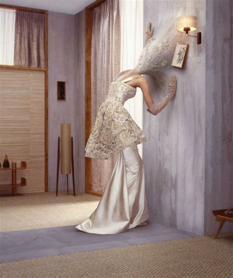 Chanel Lacroix And Valentino Couture Photographed By Erwin Olaf For