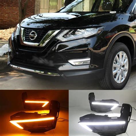 Led Daytime Running Light Fog Lamp Turn Signal Drl Lamp For Nissan X