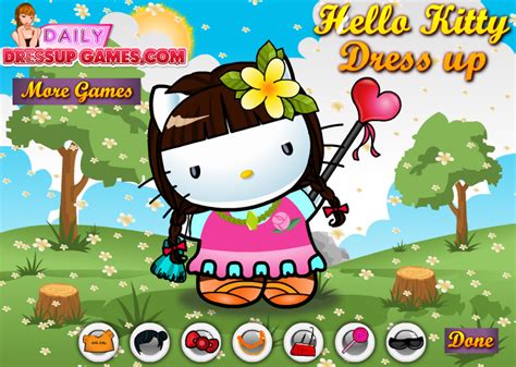 Hello Kitty Dress Up - Play Online on Flash Museum 🕹️