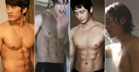 Bỏng mắt với cảnh bán nude của các sao nam xứ Hàn