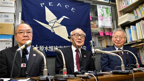 Nihon Hidankyo Friedensnobelpreis Geht An Japanische Anti Atomwaffen