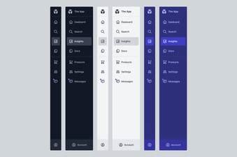 25 CSS Sidebar Menu Examples