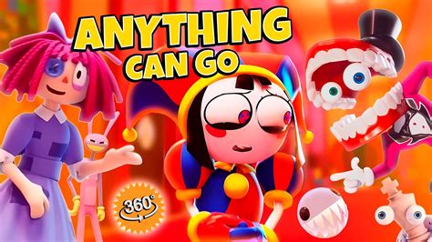 Anything Can Go In Candies Field But Its The Amazing Digital Circus Song And Animation 360º Vr