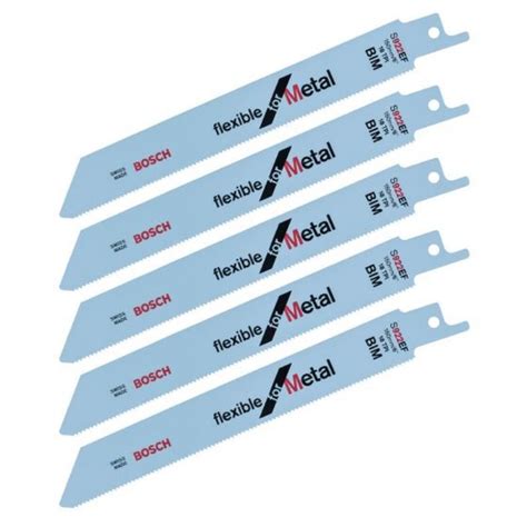 Bosch S922EF Sabre Saw Blades Metal 5 Pack Screw Centre The Ultimate