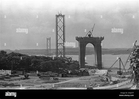 Forth Road Bridge Construction