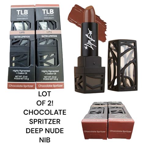 The Lip Bar Makeup Lot Of 2 The Lip Bar Lipstick Chocolate Spritzer Deep Nude Poshmark