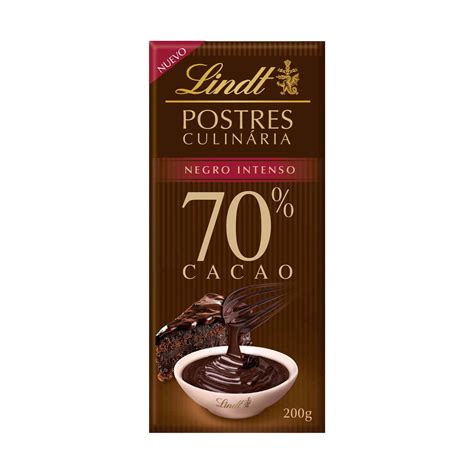 Mercadão Pingo Doce Tablete Chocolate Negro 70 Sobremesas Lindt