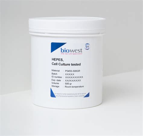 HEPES Cell Culture Tested P5455 Biowest Your Best Choice For