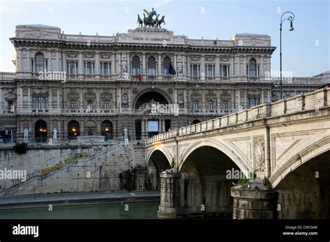 Palace Of Justice Palazzo Di Giustizia Or Palazzaccio By Calderini On