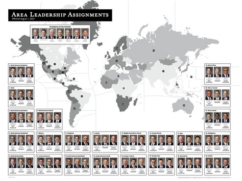 First Presidency Announces 2023 Area Leadership Assignments