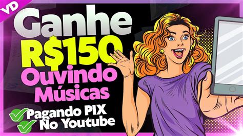 Ganhe 150 OUVINDO MÚSICAS no CELULAR no Youtube Como Ganhar Dinheiro