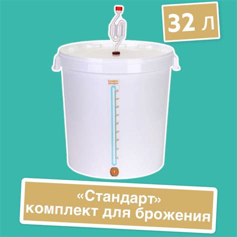 "Стандарт" комплект для брожения на 30 литров (бак для брожения с ...