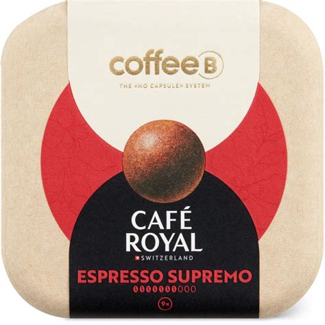 CoffeeB By Café Royal Kaffeebälle Espresso Supremo Intensität 7