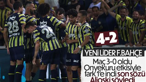 Fenerbah E Adana Demirspor U Ma Lup Etti