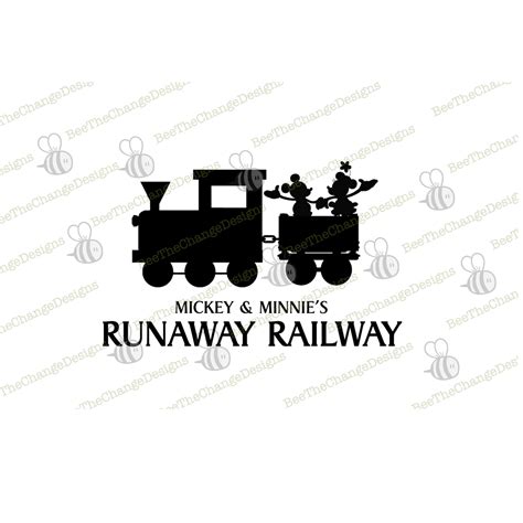 Mickey And Minnies Runaway Railway Digital Download Etsy