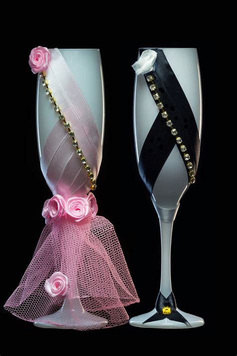 Оптовая продажа свадебных бокалов, фужеров, бокалов для шампанского