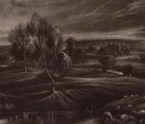 Sir Peter Paul Rubens Sunset 1886 Engraving