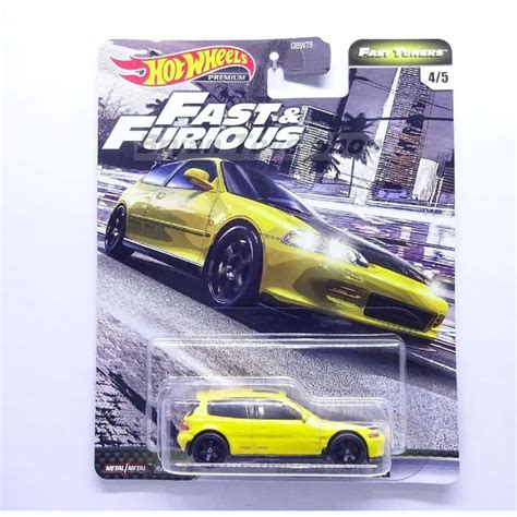 Jual Hot Wheels Fast Furious Honda Civic Eg Kuning Fast Tuners Shopee Indonesia