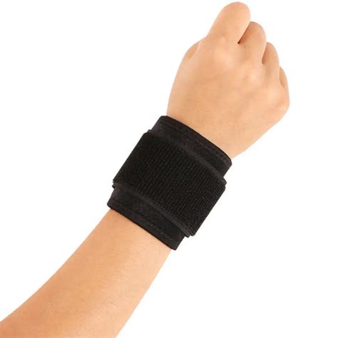 Wristbands Wrist Band Brace Support Carpal Tunnel Sprains Strain Gym