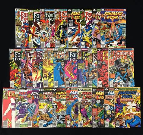 ComicConnect FANTASTIC FOUR GROUP LOT 204 Comic Book Group Lot VF