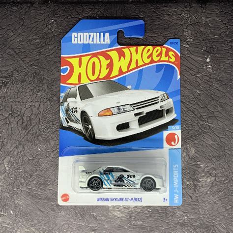 Jual Hot Wheels Nissan Skyline Gt R R Godzilla Hotwheels Godzila Nissan Skyline R Shopee