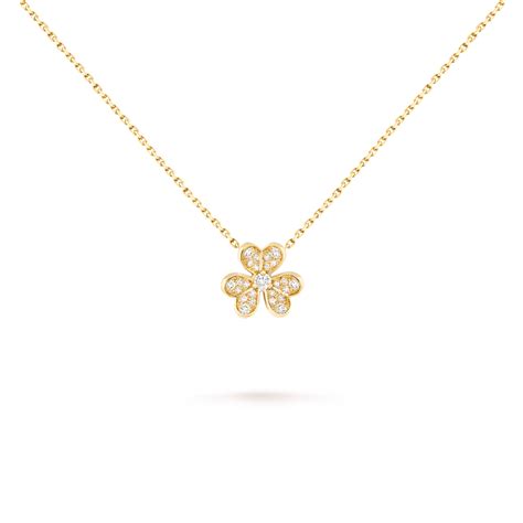 Frivole吊坠迷你款式 18K 玫瑰金 钻石 梵克雅宝 Van Cleef Arpels