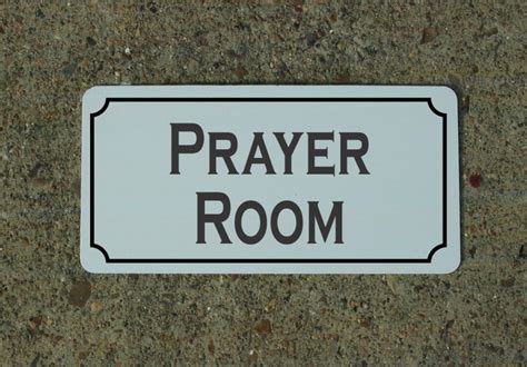 PRAYER ROOM Metal Sign - Etsy