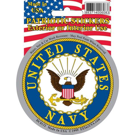 US Navy Logo Car Decal - Walmart.com