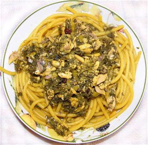 I love Palermo: "A pasta chi sardi". Pasta with sardines