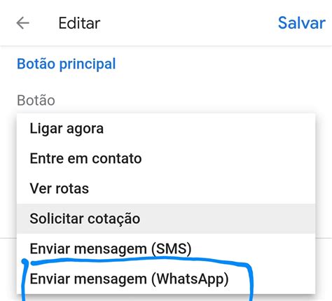 Link Direto Do WhatsApp No Google Meu Negocio Comunidade Perfil Da