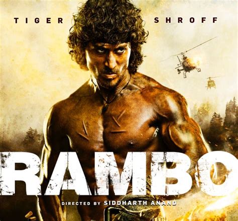 Tiger Shroff looks like a beast in the first look of Rambo!