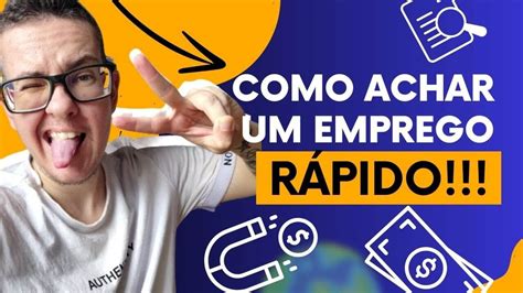 Como Achar Um Emprego T O F Cil Mas Passa Desapercebido Por Novatos