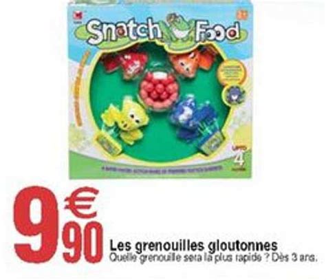 Promo Les Grenouilles Gloutonnes Chez Cora Icatalogue Fr