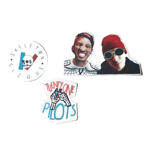 Twenty One Pilot Stickers By Lunalora4u On Etsy