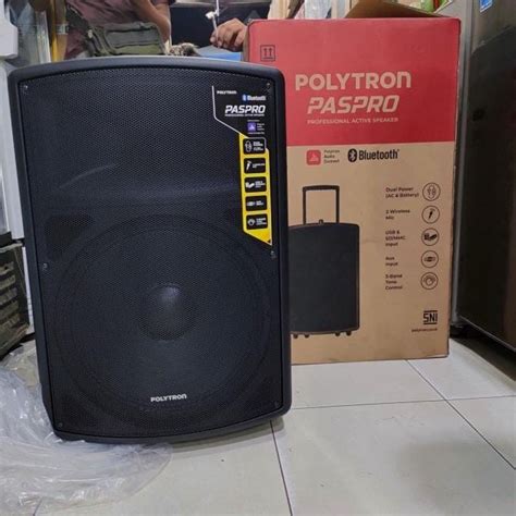 Jual Speaker Aktif Polytron Pas Pro F Inch Radio Fm Paspro F