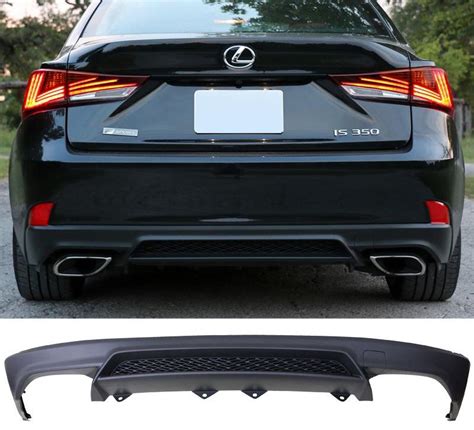 2014 2019 Lexus Is250 Is350 Is F F Sport Polypropylene Rear Bumper Diffuser 8 Blr Lis17fs Pp