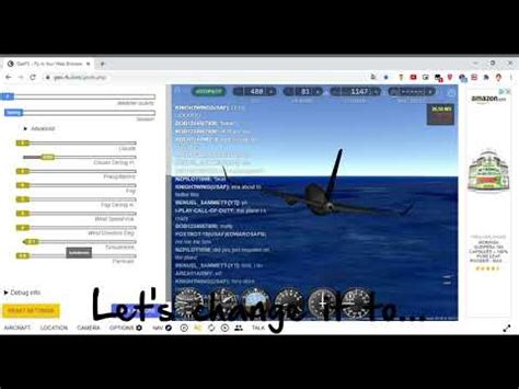 Geofs But The Turbulence Is Very High Geofs Flight Simulator Youtube