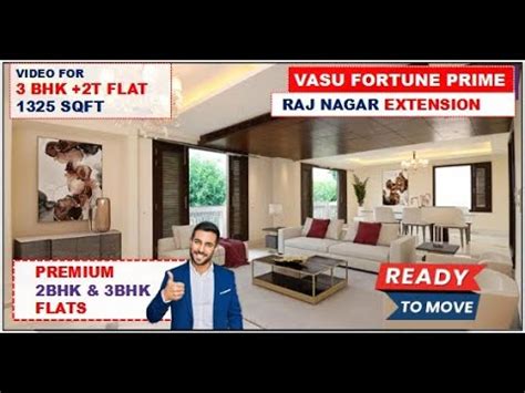 Vasu Fortune Residency Fortune Prime Raj Nagar Extension 3 Bhk In Raj