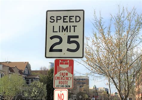 Speed Limits City Of Minneapolis