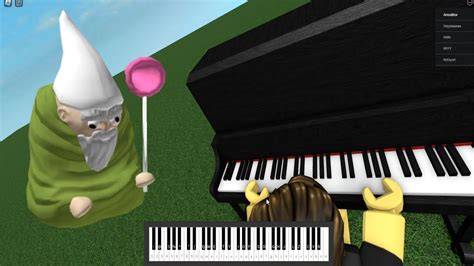 Crawly Gnome Wizard Meme Song But Played On Roblox Piano Youtube