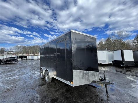 2022 United Trailers 7x14 Spread Axle Extra Height Enclosed Cargo Trailer Cm Truck And Trailer