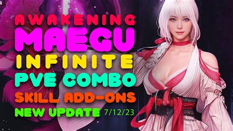 Maegu Awakening New Changes Infinite Combo PVE V2 BDO YouTube