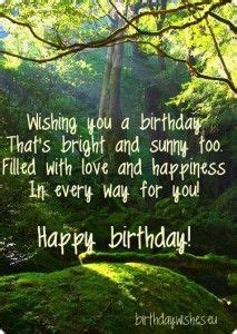 Happy Birthday Nature Quotes Shortquotes Cc