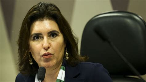 Partidos Anunciam Pr Candidatura De Simone Tebet Para A Presid Ncia