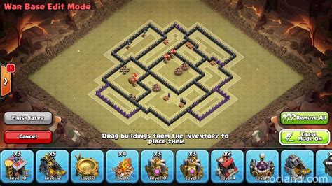 Th8 Base The Mighty Excellent Anti 3 Star Clan War Base