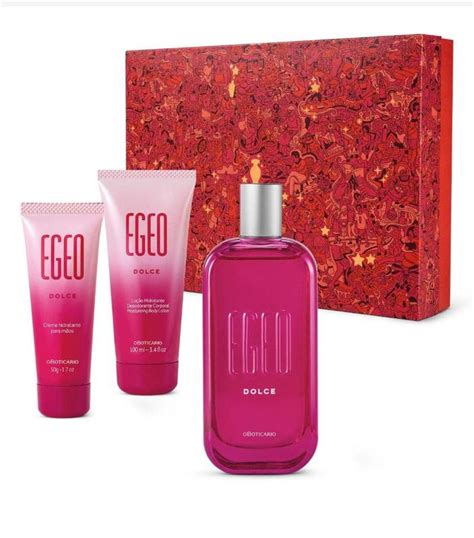 Kit Presente Egeo Dolce O Boticário Natal 2023 Kit de Perfume