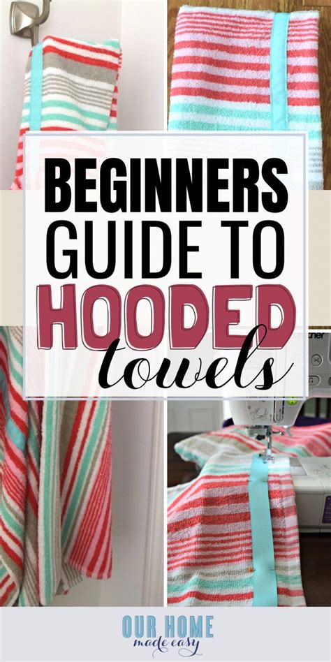 How To Sew A Hooded Towel Artofit