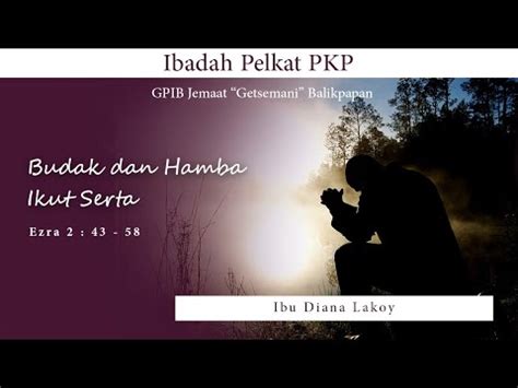 Live Ibadah Pelkat Pkp Gpib Jemaat Getsemani Balikpapan Youtube