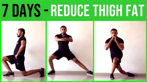 How To Reduce Thigh Fat In Days Exercise At Home Exercise To Lose