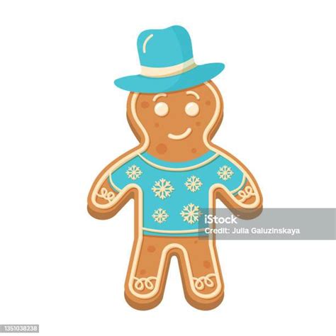 Gingerbread Man Stock Illustration Download Image Now Gingerbread